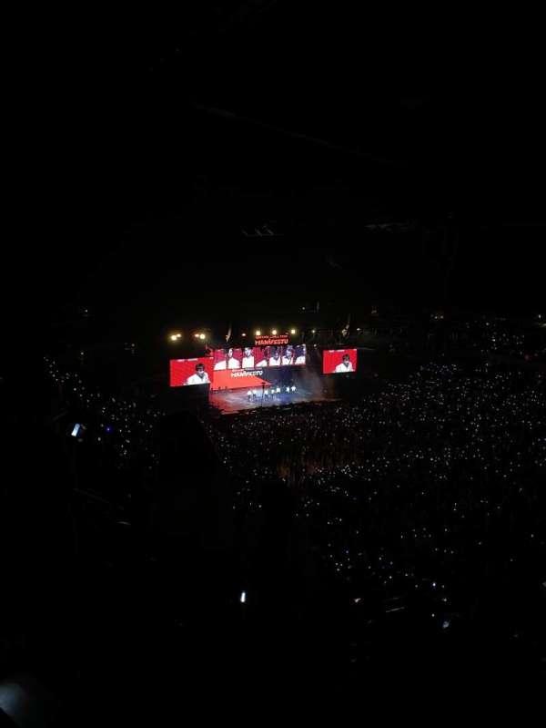 Honda Center, section: 406, row: M, seat: 12
