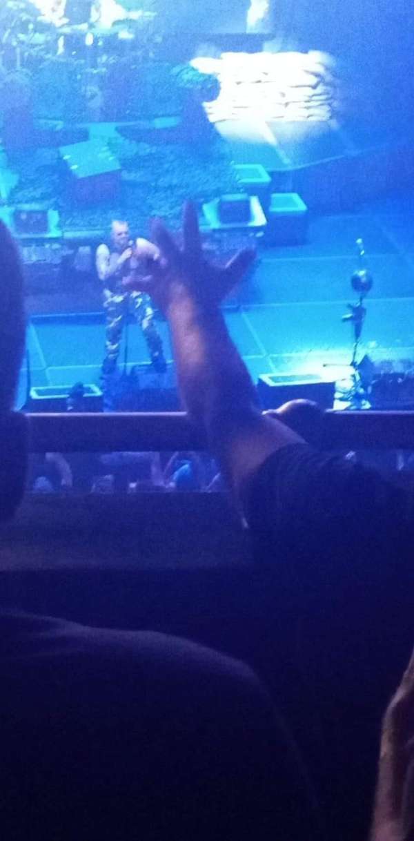 The Tabernacle, section: 302, row: C, seat: 7