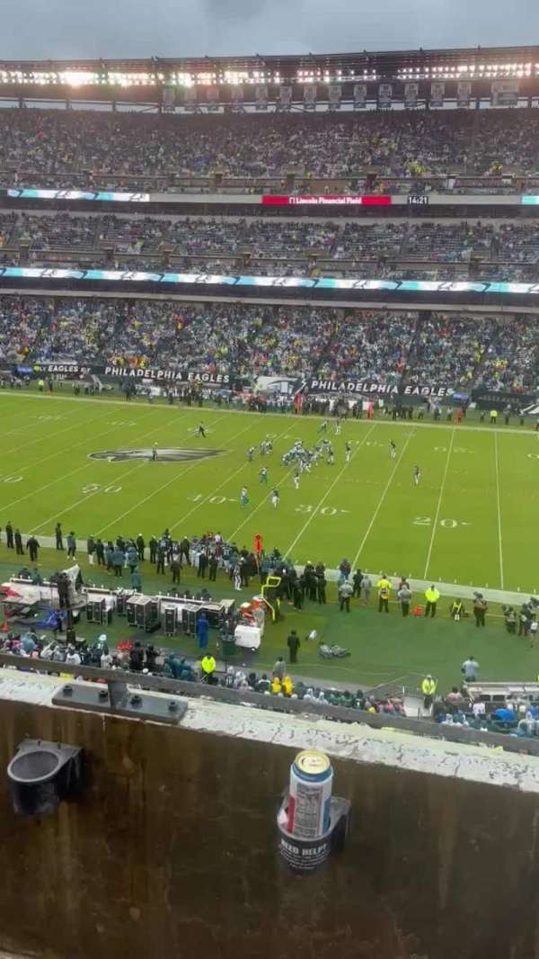 Lincoln Financial Field, section: C3, row: 7, seat: 21