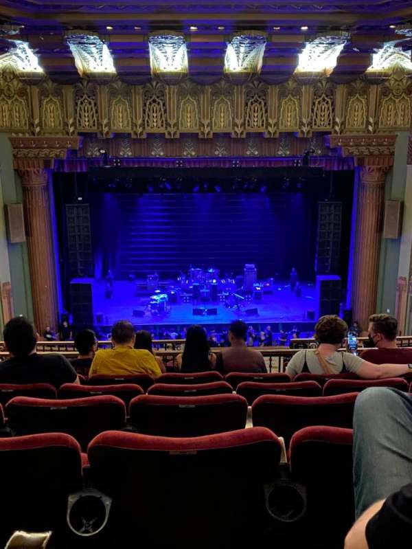 The Wiltern, section: Mezzanine C, row: G, seat: 210