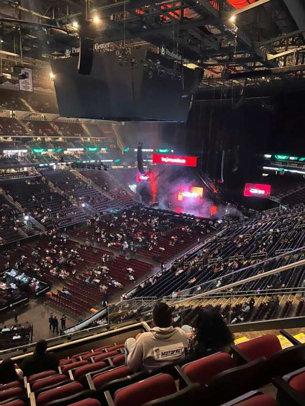 Prudential Center, section: 107, row: 8, seat: 5