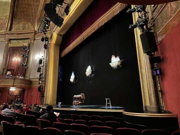 St. James Theatre, section: Orchestra R, row: F, seat: 22