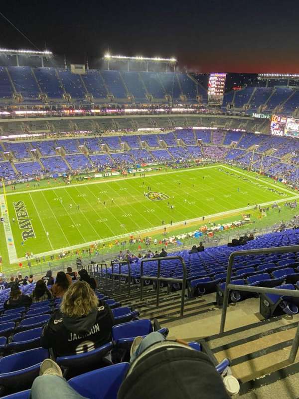 M&T Bank Stadium, section: 504, row: 29, seat: 3