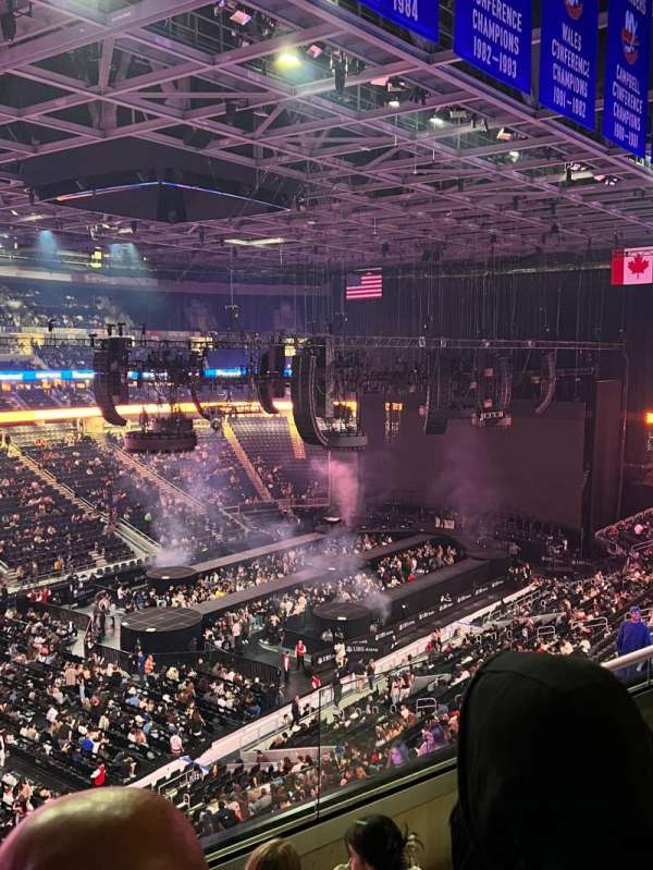 UBS Arena, section: 209, row: 4, seat: 6