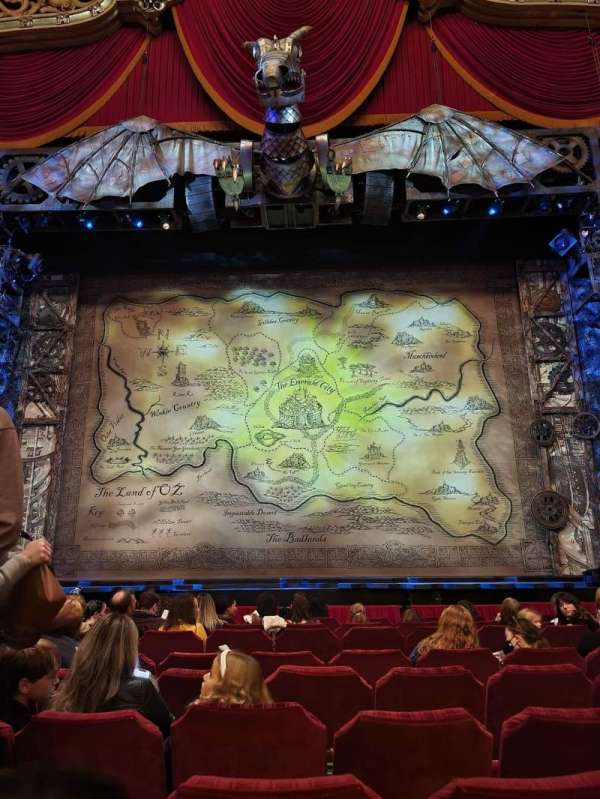 James M. Nederlander Theatre, section: Orchestra C, row: J, seat: 109