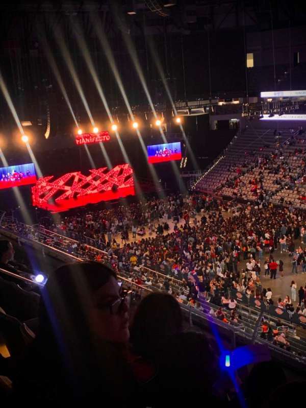 Dickies Arena, section: 219, row: 9