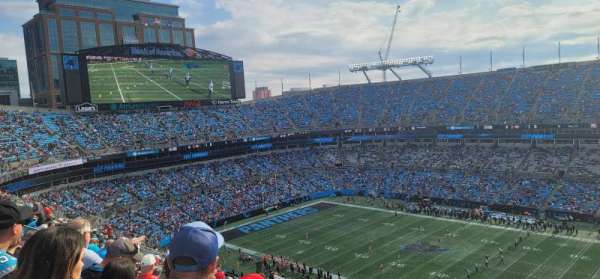 Bank of America Stadium, section: 511, row: 17, seat: 4