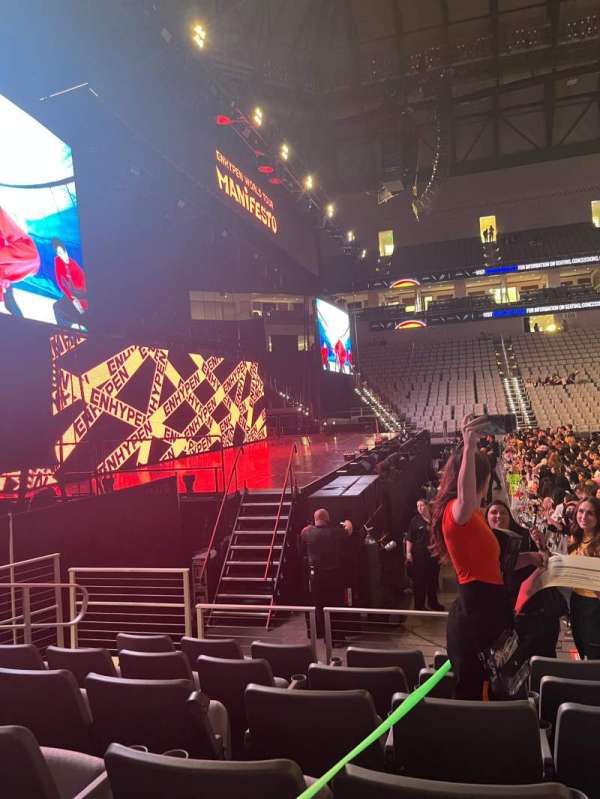 Dickies Arena, section: 126, row: 7, seat: 4