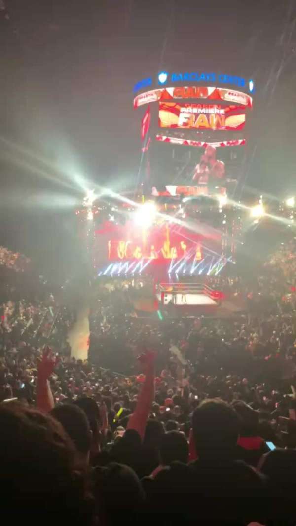 Barclays Center, section: 117, row: 8, seat: 5