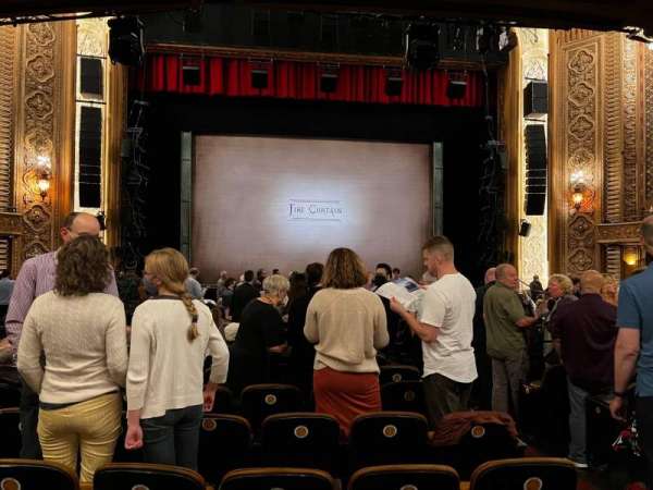 Paramount Theatre, Seattle, section: Main Floor 3, row: V, seat: 3