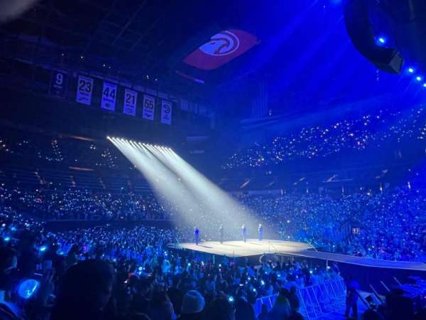 State Farm Arena, section: 106, row: J, seat: 1
