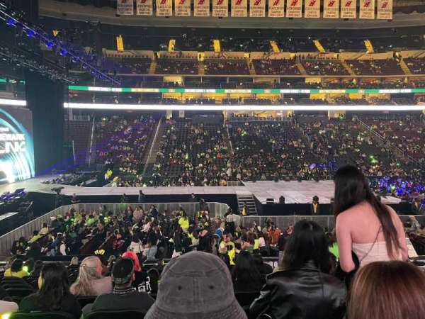 Prudential Center, section: 18, row: 14, seat: 8