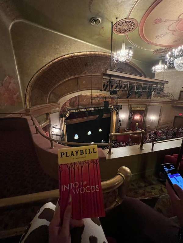 St. James Theatre, section: Balcony L, row: B, seat: 33