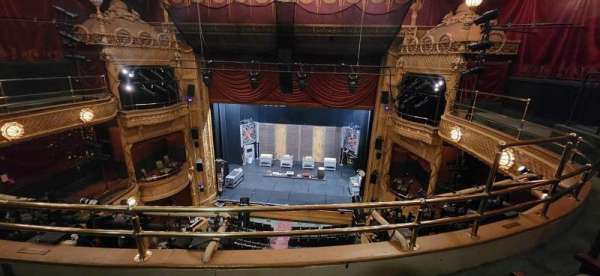 New Victory Theater, section: Balcony C, row: B, seat: 112