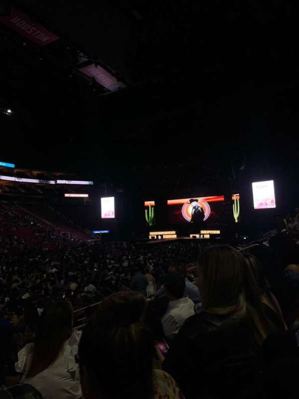 Toyota Center, section: 110, row: 10, seat: 7
