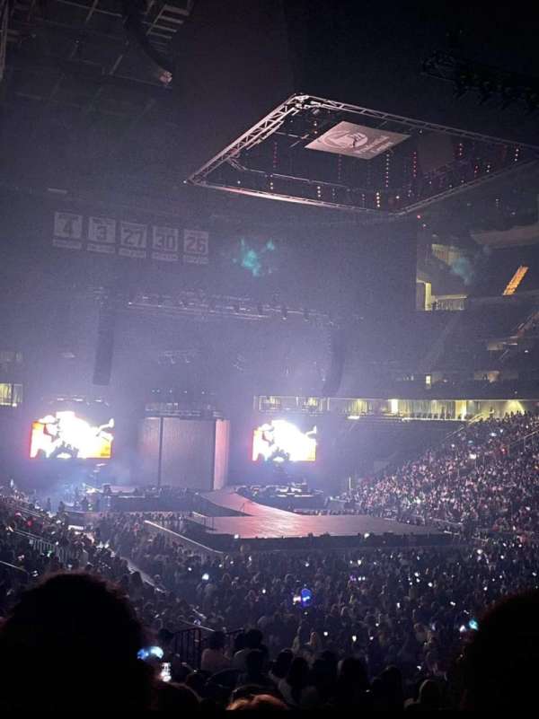 Prudential Center, section: 22, row: 18, seat: 1