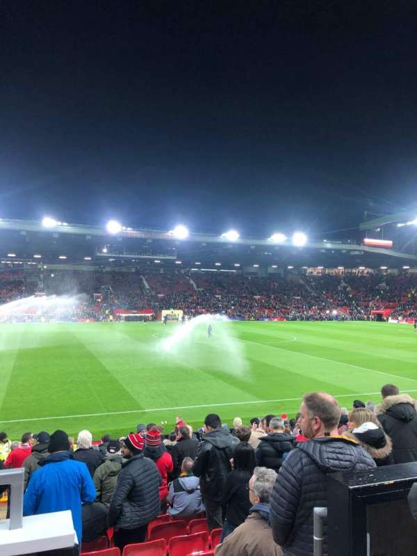 Old Trafford, section: N2405, row: 3, seat: 174
