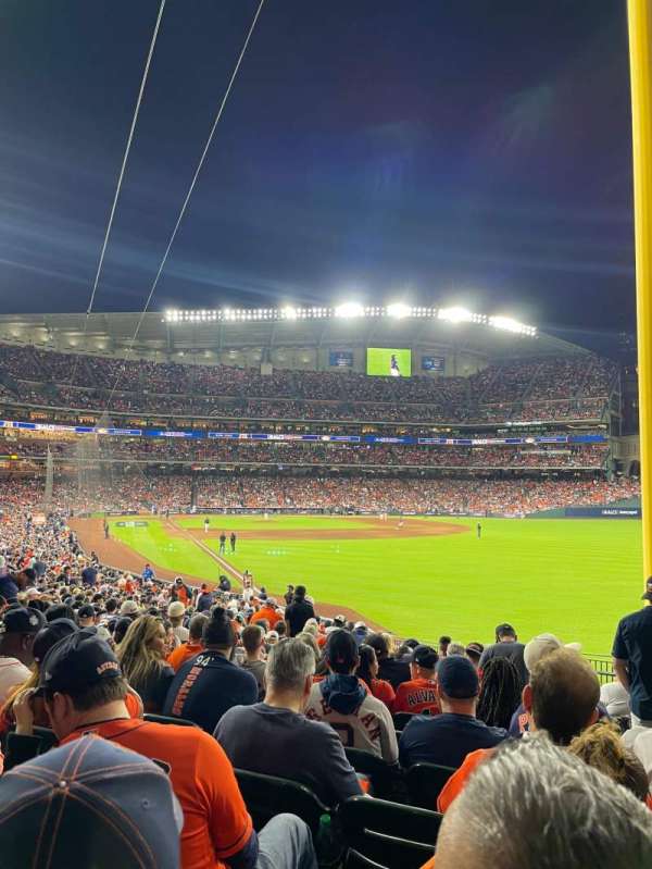Daikin Park, section: 134, row: 30, seat: 25