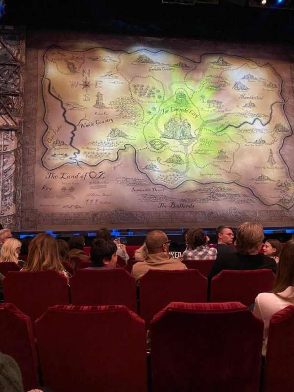 James M. Nederlander Theatre, section: Orchestra C, row: F, seat: 104
