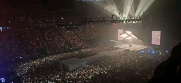 Accor Arena, section: Balcon E, row: 82, seat: 1