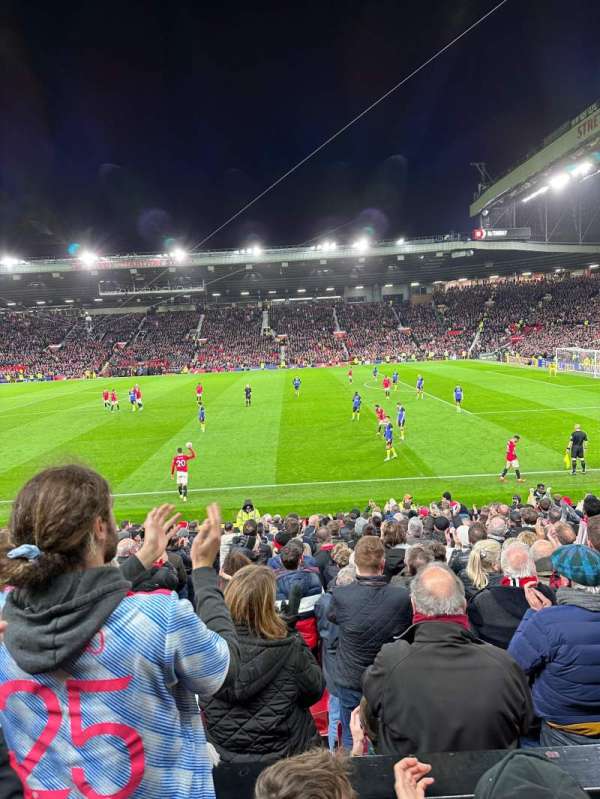 Old Trafford, section: N2409, row: 3, seat: 70