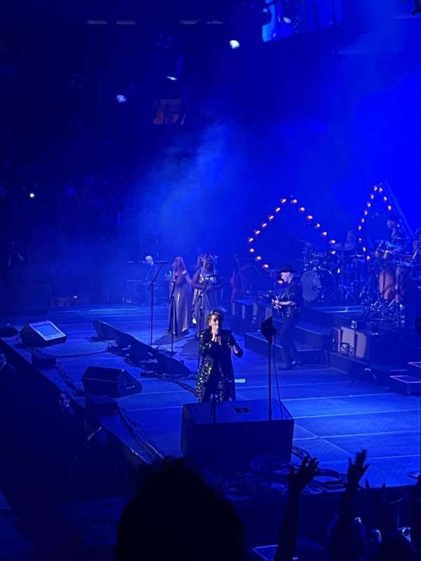 Madison Square Garden, section: 108, row: 8, seat: 19