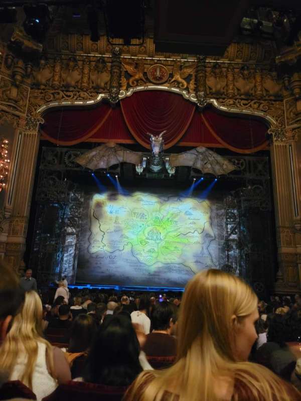 James M. Nederlander Theatre, section: Orchestra C, row: T, seat: 107