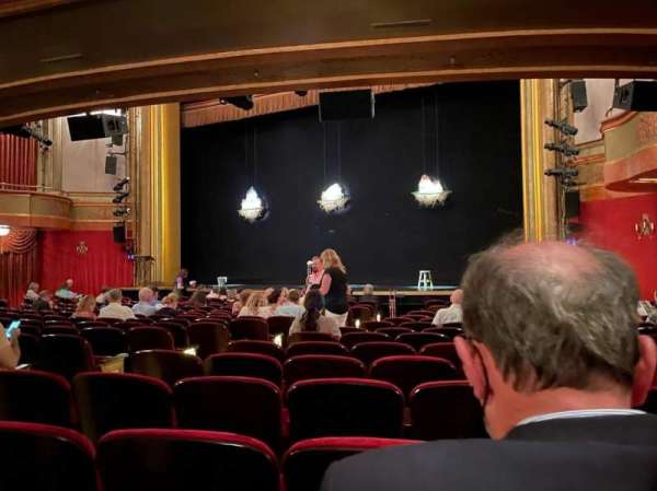 St. James Theatre, section: Orchestra R, row: P, seat: 14