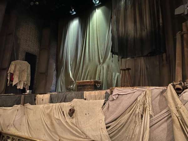Fortune Theatre, section: Stalls, row: B, seat: 14
