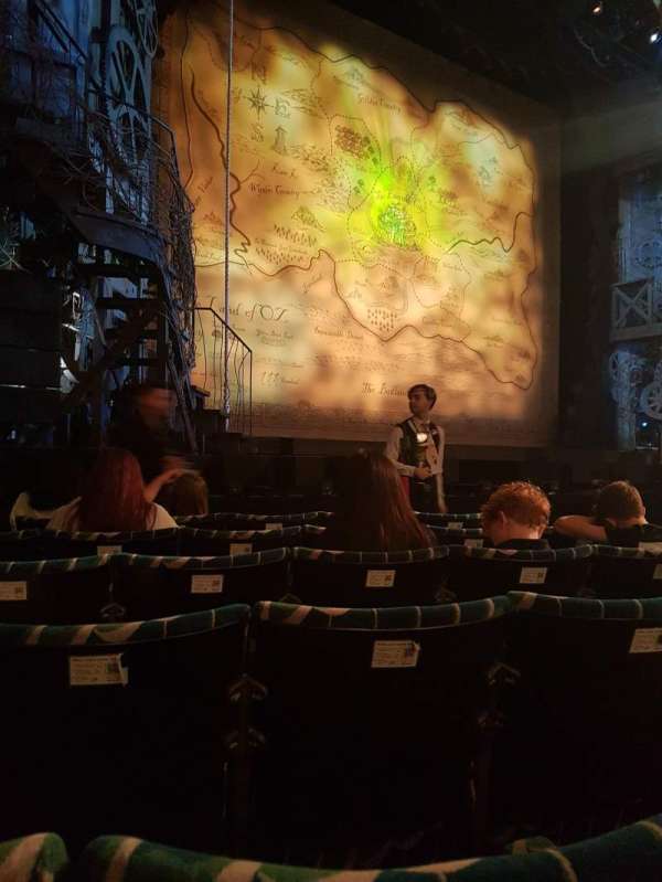Apollo Victoria Theatre, section: Stalls, row: F, seat: 38