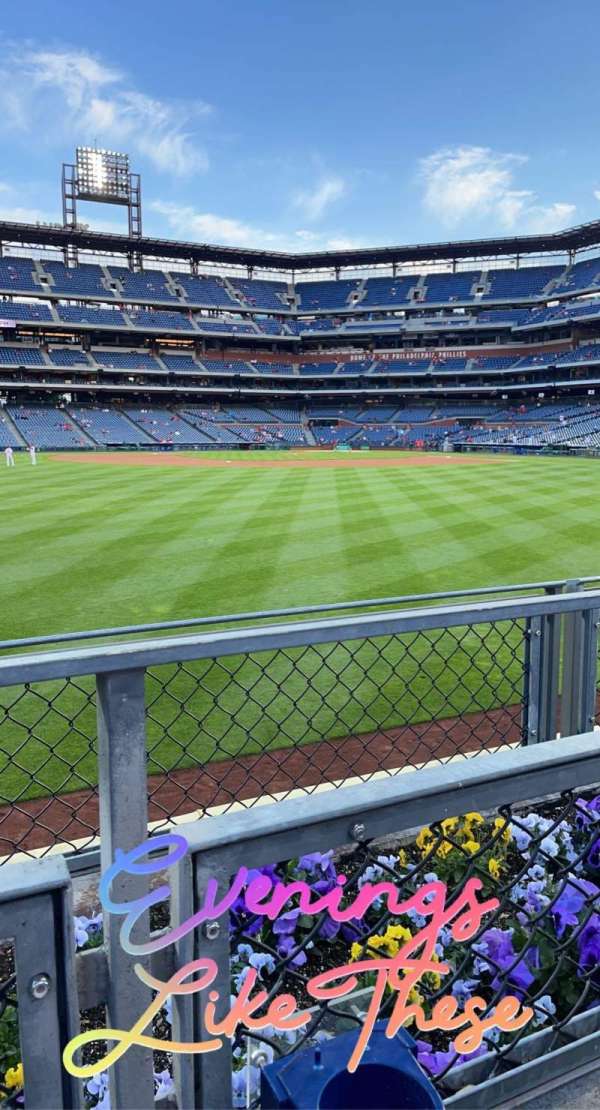 Citizens Bank Park, section: 146, row: 1, seat: 2