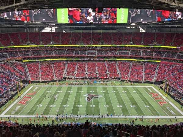 Mercedes-Benz Stadium, section: 340, row: 26