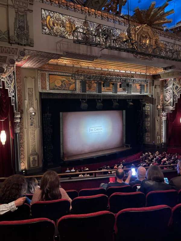 Hollywood Pantages Theatre, section: Mezzanine L, row: E, seat: 14