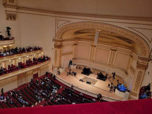 Carnegie Hall, section: Lower Side Balcony R, row: A, seat: 30