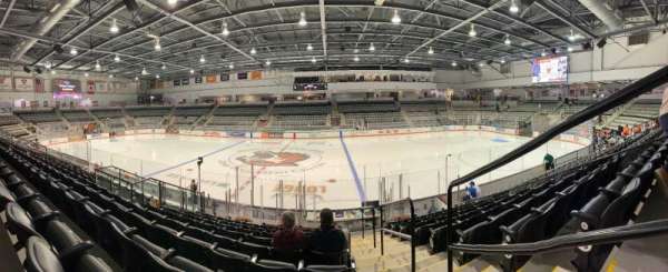 Gene Polisseni Center, section: 101, seat: 1