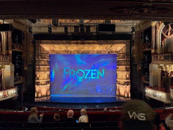 Theatre Royal Drury Lane, section: Royal circle, row: F, seat: 21