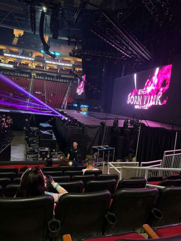 Toyota Center, section: 105, row: 7, seat: 4