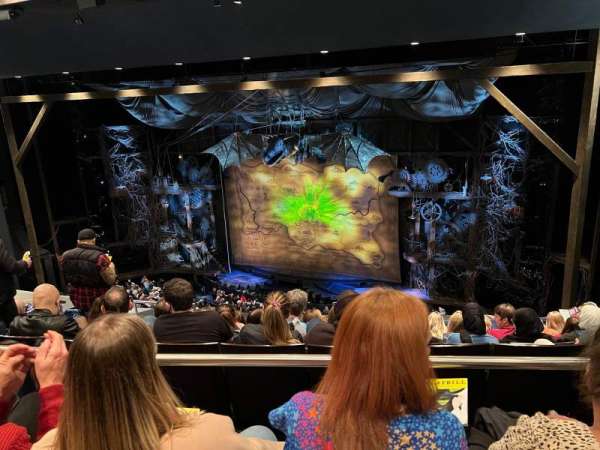 Gershwin Theatre, section: Rear Mezzanine R, row: G, seat: 14