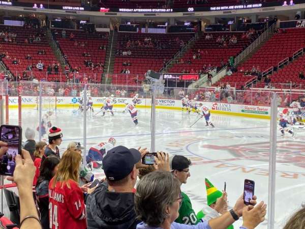 Lenovo Center, section: 117, row: E, seat: 13