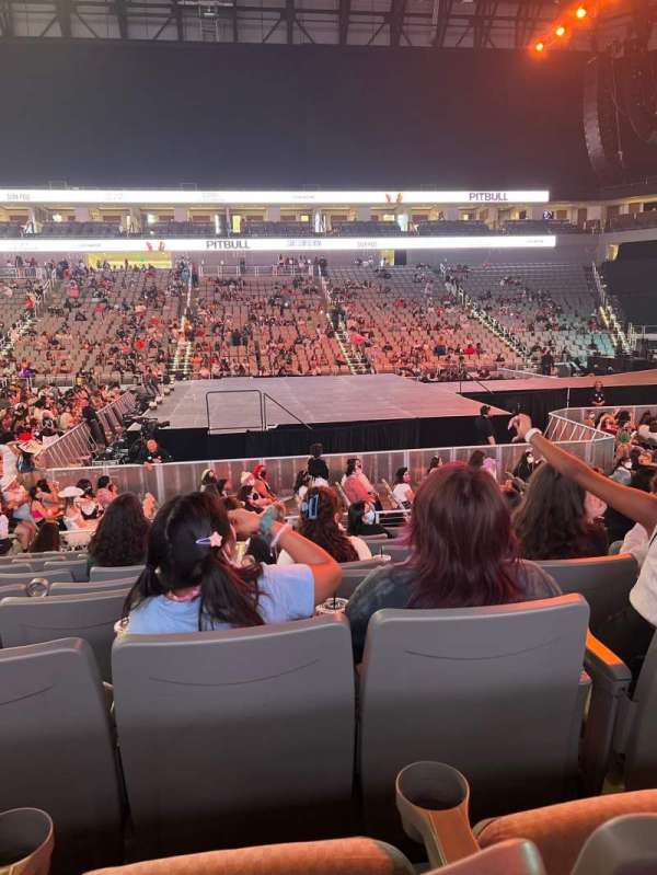 Dickies Arena, section: 106, row: 10, seat: 10