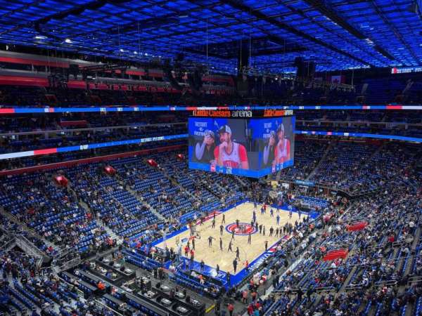 Little Caesars Arena, section: 231, row: 1, seat: 13