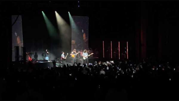 The Greek Theatre, section: B Left, row: C, seat: 39