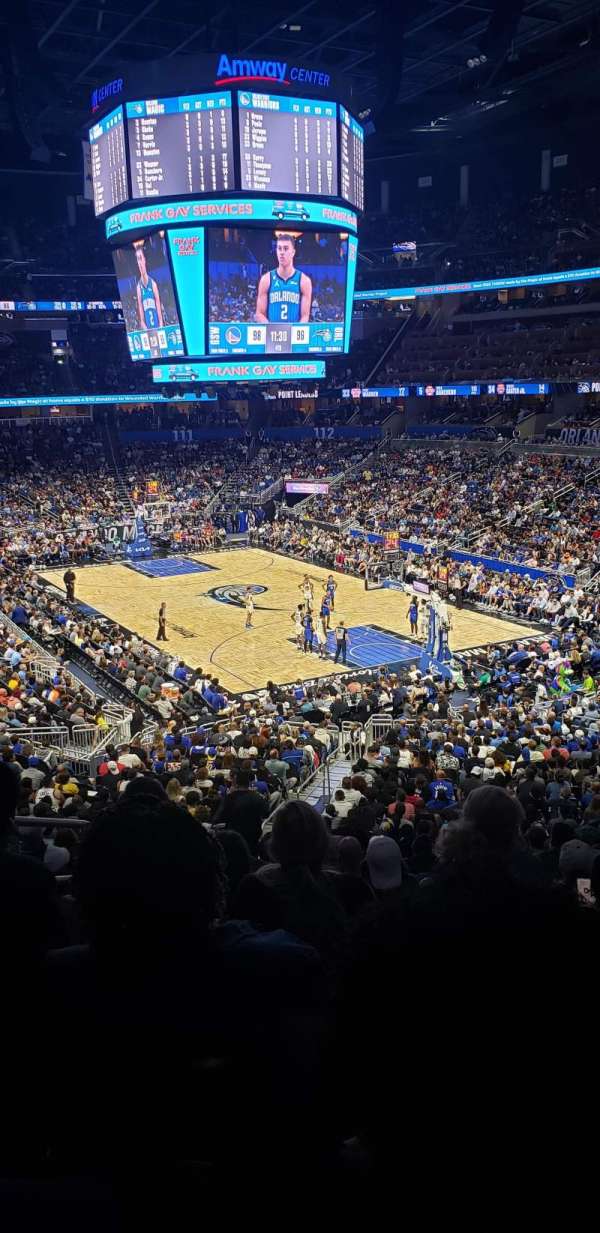 Kia Center, section: 102, row: 29, seat: 25