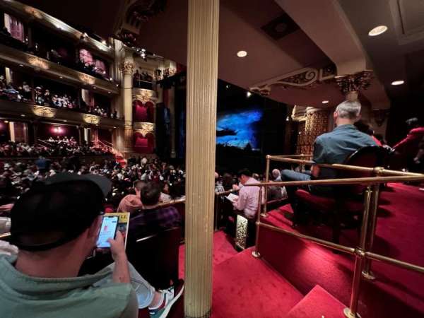 Academy of Music, section: Parquet Circle B, row: V, seat: 50