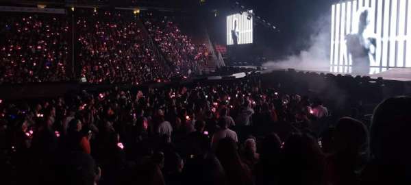 Toyota Center, section: 106, row: 8, seat: 16