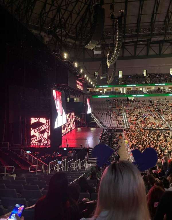 Dickies Arena, section: 126, row: 19, seat: 6