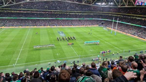 Aviva Stadium, section: 527, row: L, seat: 5