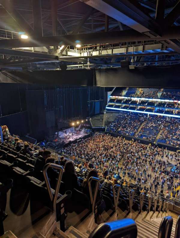 The O2, London, section: 405, row: U, seat: 563