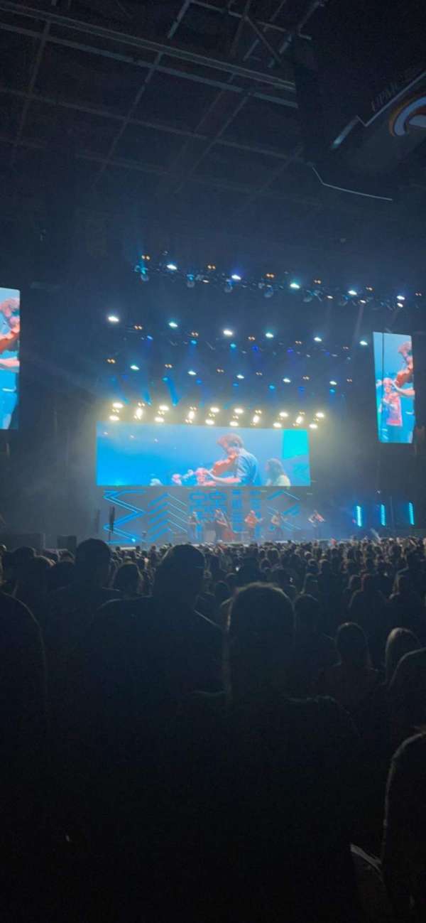 Petersen Events Center, section: ZOOV, row: F, seat: 8