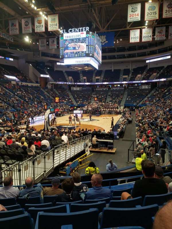 PeoplesBank Arena, section: 107, row: P, seat: 12